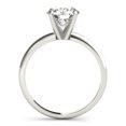 thumbnail image 2 of Unique Moments 3 Ctw Round Lab Grown Solitaire Diamond Engagement Ring in 14K White Gold for Women, 2 of 3