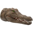 thumbnail image 2 of Marionnettes à Main Réalistes en Caoutchouc Souple, Jouet de Jeu de Rôle pour Enfants et Tout-Petits (Crocodile), 2 of 7