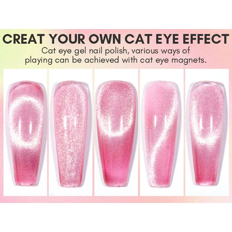 Makartt Cat Eye Gel Nail Polish with Magnet Stick Makartt Cat Eye Gel Nail Polish with Magnet Stick