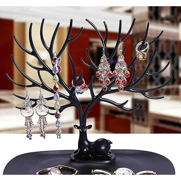 Necklace trees store jewelry holder