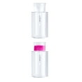 thumbnail image 4 of fastboy Empty Pump Dispenser Nail Polish Remover Refillable Storage Container Cosmetic Plastic Press Bottle Manicure Beauty Box Transparent 200ml Rose red 150ml, 4 of 6