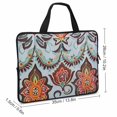 thumbnail image 2 of WERPE Arabesque Diving Fabric Soft Carrying Travel Case Laptop Bag Idea 13inch, 2 of 5