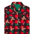 thumbnail image 2 of Rudolph Girls Notch Collar Top and Sleep Pants Pajama Set, 2-Piece, Sizes 4-16, 2 of 3