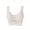 Beige, variant on JGTDBPO Front Closure Bras For Women Plus Size Adjusted Comfortable Lace Bras Front Snap Bras Post Surgery Vest Breathable Gathering Front Opening Buckle Bra Wireless Minimizer Bra Everyday Bar