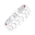 thumbnail image 1 of Pulsera de Moda Tan Jianjun de estilo de Metal Geométrico Simple para hombre Unisex, 1 of 2