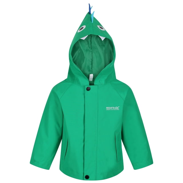 Regatta - Chaqueta Impermeable Dinosaurio para Niños/Niñas (Verde) Regatta UTRG6089_green