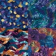 thumbnail image 2 of 24 Sheets Scrapbook Paper Supplies, 6 x 6 Inch Colored Decoupage Origami Craft Vintage Paper for Junk Journal Poster Card Making Journaling, 2 of 4