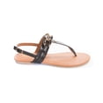 thumbnail image 2 of Soho Shoes Women's T-Strap Embellished Flip Flop Sandal, 2 of 3