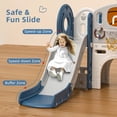 thumbnail image 4 of XJD Hdpe Indoor Kids Slide, 190lbs, 74.01"x67..2"x43.3", 4 of 9