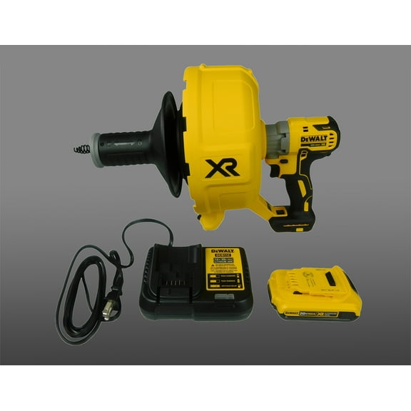 DeWalt DCD200D1 20V MAX XR Brushless Drain Snake Kit