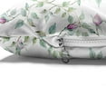 thumbnail image 4 of Floral Pet Bed, Illustration of Rosebuds on Twiggy Branches with Lobed Green Leaves, Chew Resistant Pad for Dogs and Cats Cushion with Removable Cover, 24" x 39", Purple Grey Blue Grey, by Ambesonne, 4 of 4