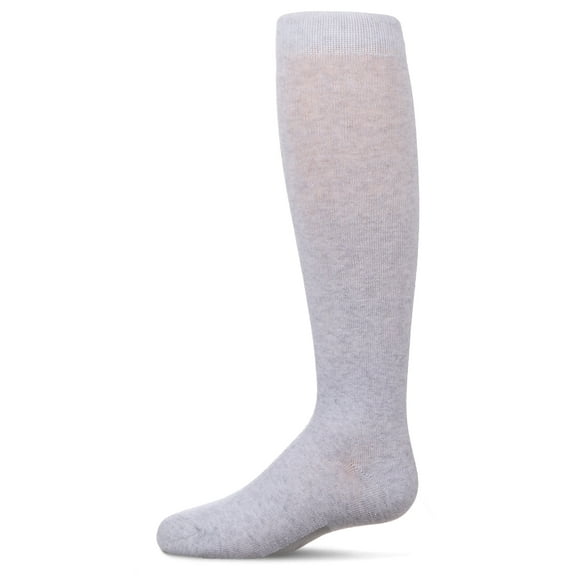 MeMoi Write On Camp Kids Cotton Blend Knee High Socks 3-Pack - Girls - Female, 9-11, Light Gray