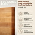 thumbnail image 3 of John Boos R-Board Reversible Wood Cutting Board, 24" x 18" x 1 1/2", Maple, 3 of 9
