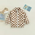 thumbnail image 6 of BULLPIANO Little Boys Shirt Jacket Coat Plaid Cardigan Outwear Toddler Zipper Shirt Spring Fall Tops 1-5 Years, 6 of 8
