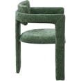 thumbnail image 5 of Meridian Furniture Brenda Green Chenille Fabric Dining Chair (Set of 2), 5 of 7