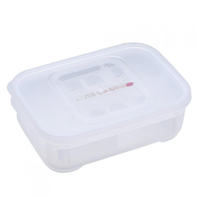 Caja incubadora profesional de plástico transparente para cría de huevos, Gecko, serpientes, lagartos, Reptiles, bandeja incubadora