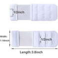 thumbnail image 2 of GHSDFBB Women's Bra Extenders 2 Hook / 3 Hook / 4 Hook / 5 Hook Elastic Stretchy Bra Extension Strap, Bra Extender 2 Hook 1/2 Inch & 3/4 Inch, One Size, 2 of 6