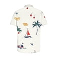 thumbnail image 5 of UVEASISHA Mens Hawaii Shirts Short Sleeve,Men Button Down Shirt Loose Fit Casual Aloha Shirts Summer Tropical Beach Vacation Shirt Sales Today, 5 of 5