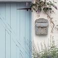 thumbnail image 3 of Bigfortune Rustic Mailboxes for Homes Wall Mount Mailbox for Outdoor,Side of House, Porch & Indoor Use,Perfect for Letters & Small Mail, 3 of 8