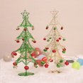 thumbnail image 3 of Ganfancp Mini Árbol de Navidad de Hierro de Sobremesa Adornos de Regalo para La Decoración Del Hogar y La Oficina Ofertas Flash 2 X Árbol de Navidad Decorado, 3 of 7