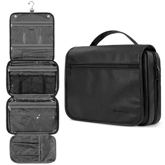 Neceser colgante PAVILIA, organizador de viaje, resistente al agua