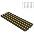 thumbnail image 3 of QinaQin 1 PC 48Inch Rubber Curb Ramp, Heavy Duty, Yellow, 3 of 9