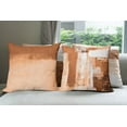 thumbnail image 7 of Ambesonne Throw Pillow Cover 4 Pack, , 24", Peach Caramel and Dark Rust, 7 of 7
