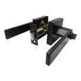 thumbnail image 1 of Chapa De Seguridad Cerradura Alfaloc  Baño Seguridad Cerradura Manija Negro De Lujo, 1 of 3