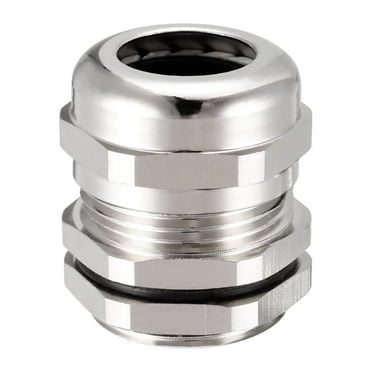 Uxcell 2-Pack M8 Metal Cable Glands - IP68 Waterproof Wire Connectors For 2mm-5mm Cable Diameter