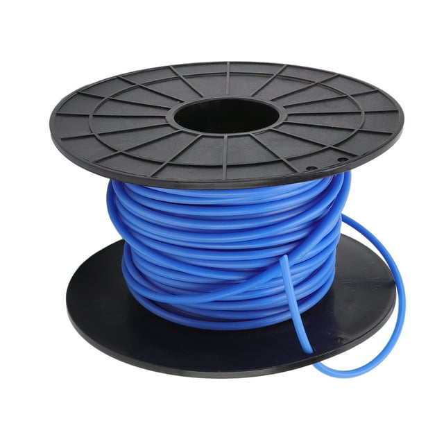 Fil de Coupe Rond, Fil de Tondeuse à Gazon Rond Efficace 98.4 Pieds Longue Haute Résistance 4mm Épais pour Fournitures de Jardin