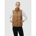 thumbnail image 3 of TRYSIL Women's Puffer Vest Warm Down Sleeveless Zip Up Lightweight Packable Quilted Jacket Winter Outerwear Coat,Size(S-2XL), 3 of 9