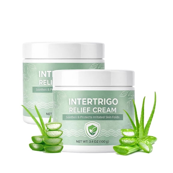 Healora Intertrigo Cream, Skin Fold Barrier Cream, 3.4 oz.(2Pcs)