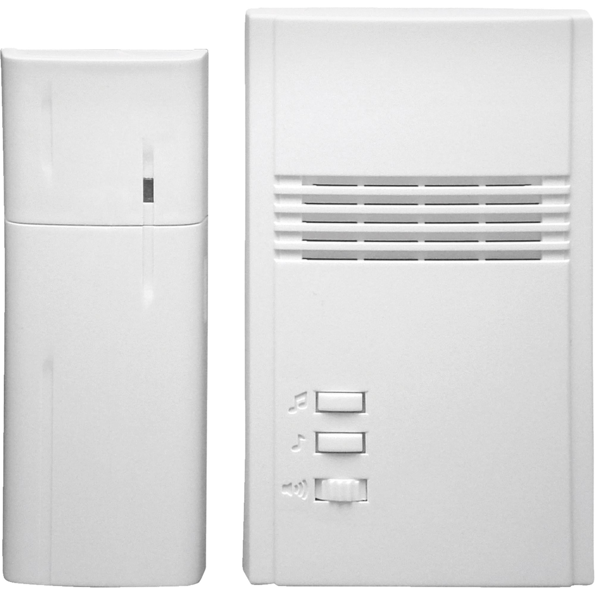 IQ America WD5050A Plastic Wireless Plug In Remote Door Chime Extender