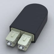 Ultra Spec Cables SC Fiber Optic Multimode 50/125 Loopback Adapter