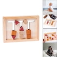 thumbnail image 4 of Juguetes Montessori forma ocimiento que combinan con educación temprana juguetes de inteligencia Sunnimix Juguetes a juego de formas, 4 of 8