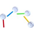 thumbnail image 2 of 4Pcs plastic mini magnifying glass children's toys xc8482, 2 of 4