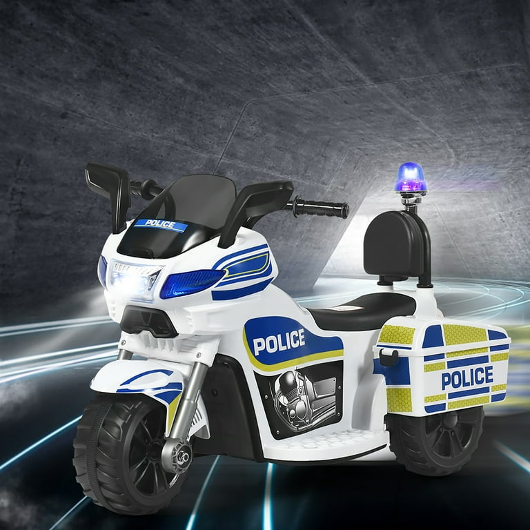 Sirène Police US télécommande 60W 12V Moto / Trike - 3 sons Police