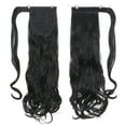 thumbnail image 2 of SEGO One Piece Ponytail Hair Extensions Clip in Wrap Around on Pony Tail Thick Real Natural Synthetic Fibre Ponytail Hairstyle Hairpiece for Women, 2 of 9