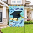 thumbnail image 5 of SXcggal Graduation Flags Banners Garden Decorations Double Polyester Graduation Theme Print For Indoor And Outdoor Celebrations Practical Basic Flags Banners For Garden, 5 of 5
