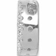 thumbnail image 2 of 14K White Gold Diamond Letter D Initial Charm (10.12 X 8.61) Made In India -Jewelry By Sweet Pea, 2 of 7