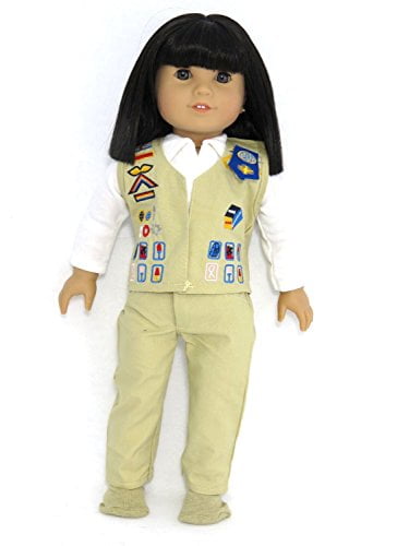 american girl doll girl scout uniform