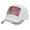White, variant on Top Headwear Studded USA Flag Baseball Cap - White