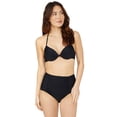 thumbnail image 1 of Debenhams - Top de Bikini Torcido para Mujer (Negro), 1 of 2