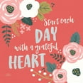 thumbnail image 3 of Gango Home Decor Contemporary Wildflower Daydreams VI The Best & VII Grateful Heart by Laura Marshall (Ready to Hang); Two 12x12in Gold Trim Framed Prints, 3 of 5
