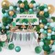 thumbnail image 1 of Wild One Safari Jungle Balloon Garland Arch Kit, Metallic Gold Confetti Green Balloons Tropical Palm Leaves for Jungle Safari Baby Shower Wild One Bir, 1 of 4