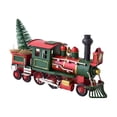 thumbnail image 3 of Adorno navideño para coche, decoración navideña, diseño vintage, decoración de vehículo, modelo de coche de metal para regalo, sala de estar, tienda Tren, 3 of 8