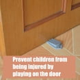 thumbnail image 3 of Safety Door Stop 3Pcs Gray,3×Door Stop,Door Stop Rubber Flexible Door Stop Wedge 3-Piece Boy Safety Lock Anti-Scratch, 3 of 8