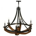 thumbnail image 5 of Meyda 164690 42 in. Rustic Doyle Chandelier, Wrought Iron, 5 of 5