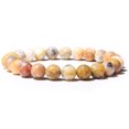 thumbnail image 2 of Amazon etsy cross-border hot style 8mm natural rayado ágata piedra cuentas perforadas pulsera hombre loco ágata uno, 2 of 2