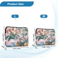thumbnail image 4 of FORMRS 15-15.6 inch Laptop Sleeve Case Soft Carrying Quilted Computer Bag Cover, Vibrant Flowers, 4 of 7